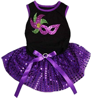 a mardi gras/carnival dress